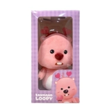 Корейская ограниченная серия подлинная Zanmang Loopy Pink Beaver Doll Doll Plush Doll Love Love