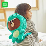 Line friends, динозавр, плюшевый школьный рюкзак, кукла, Южная Корея