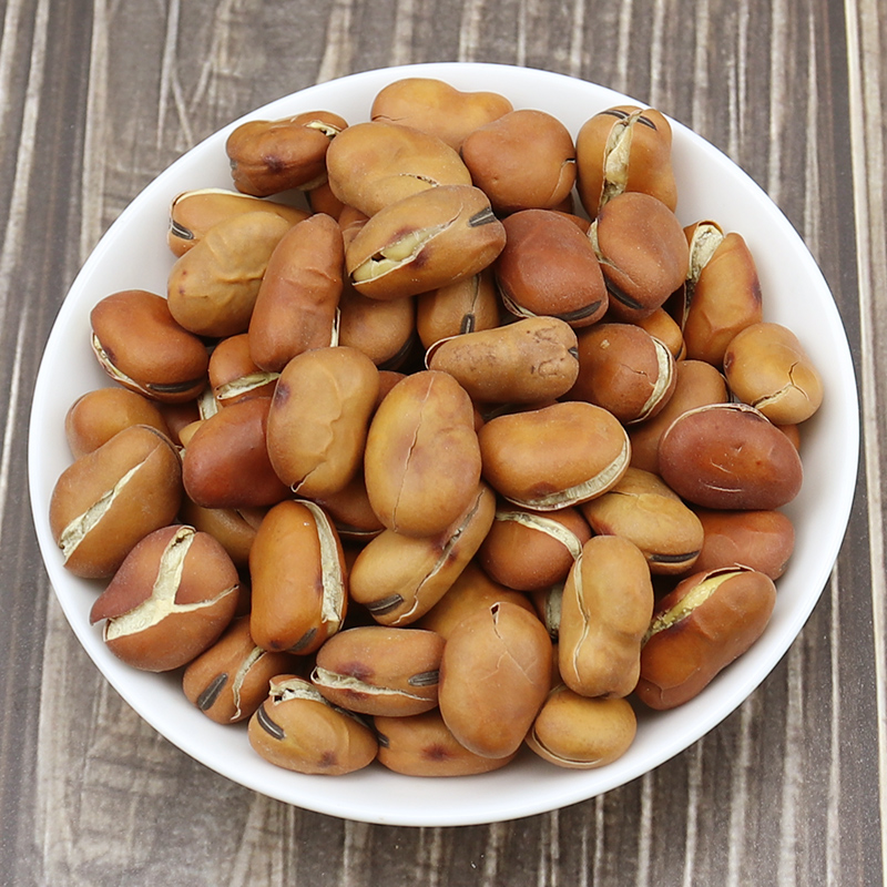 炒蚕豆零食微咸休闲兰花豆子