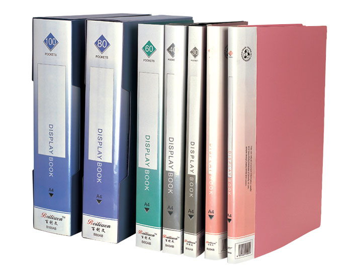 办公用品特卖 百利文资料册 40页插袋 文件夹/管理资料夹 经济型