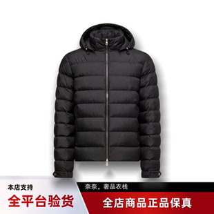代购蒙口Arneb连帽哑光轻薄短款羽绒服鹅绒男款户外夹克外套