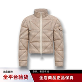 羽绒服女款 代购 蒙口Keros羊毛混纺立领短款 夹克外套