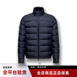 代购蒙口Phrier哑光短款立领轻薄羽绒服鹅绒男款夹克外套