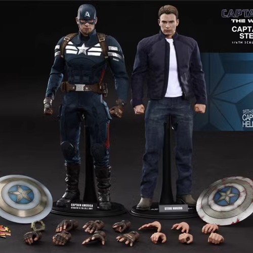 【GD漫玩社】HOTTOYSHTMMS243美国队长2冬日战士潜行版便服版套装