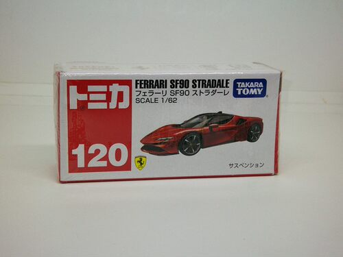 【GD漫玩社】TOMY多美卡 120号 Ferrari 法拉利 SF90 合金车模