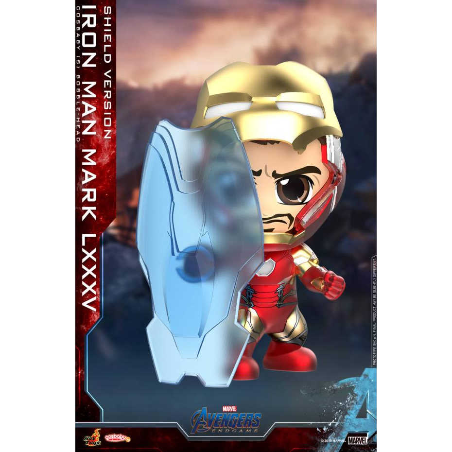 【GD漫玩社】HOTTOYS HT COSB649 复联4钢铁侠MK85握盾版人偶摆件
