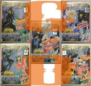 青铜圣斗士 安全帽版 万代 五小强 黑暗5小强 版 GD漫玩社 拼装