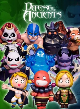 魔兽世界DOTAQ版英雄人物人偶