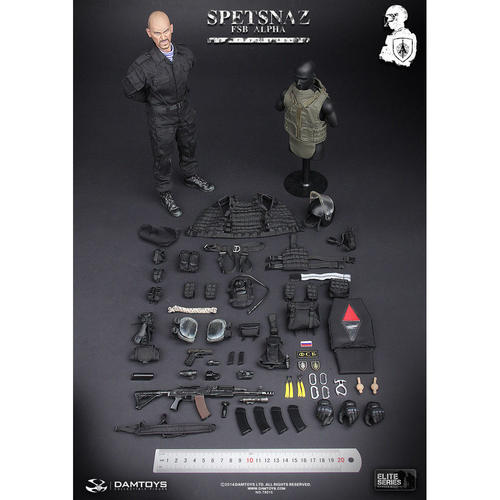 【GD漫玩社】DAMTOYS 78015 俄罗斯国家安全局FSB 阿尔法特种部队