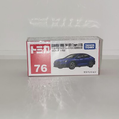 【GD漫玩社】TOMY多美卡76号斯巴鲁WRX S4 STI Sport初回版模型车