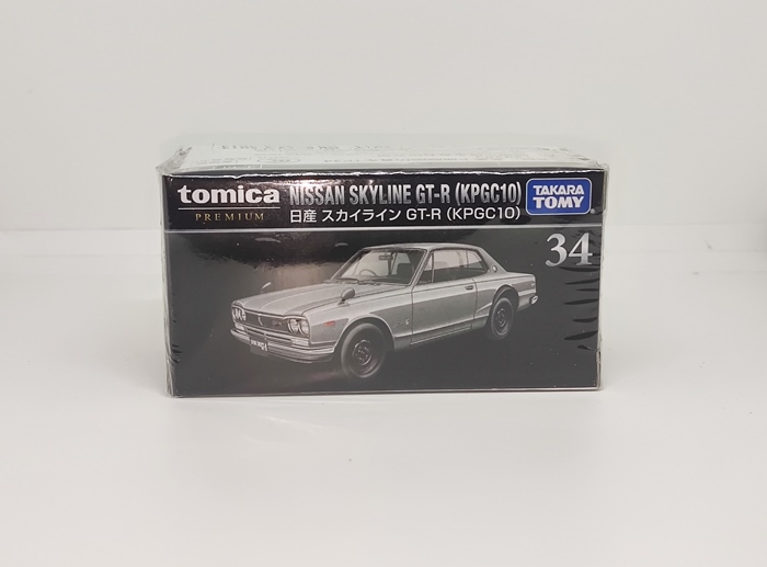 【GD漫玩社】TOMY多美卡 TP34号尼桑天际线GTR跑车黑盒合金车模