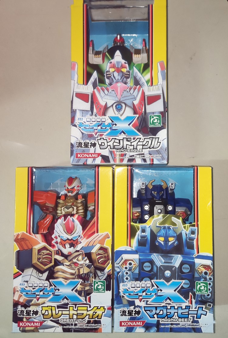 【GD漫玩社】KONAMI 超星舰队赛沙X超星神流星神手办模型绝版老货