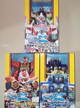 【GD漫玩社】KONAMI 超星舰队赛沙X超星神流星神手办模型绝版老货
