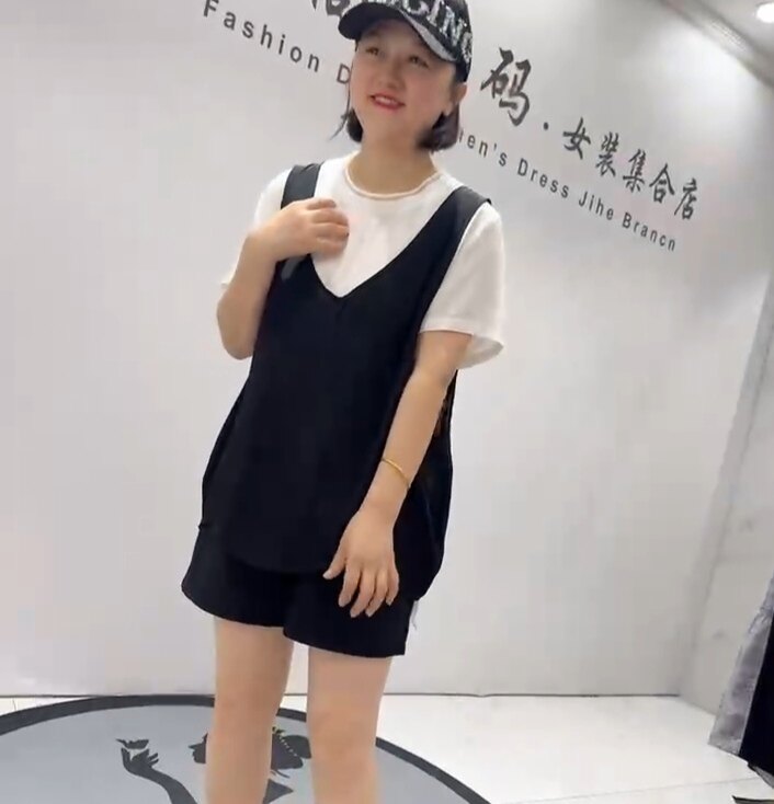 5208天骄一生水天丝舒适棉拼接遮肉显瘦假两件衫加肥加大码女装,女装/女士精品,大码内搭,淘宝优惠券,粉丝福利购,淘宝优惠卷