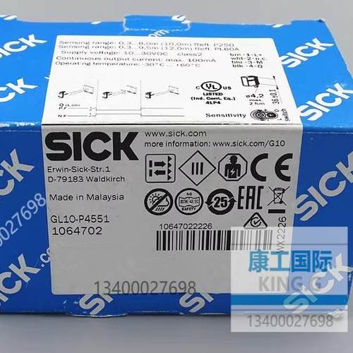 GL10-P4551SICK光电传感器