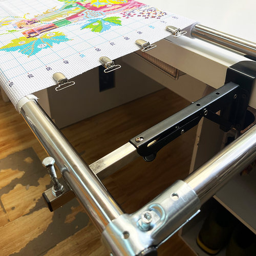 桌边夹延长杆十字绣工具