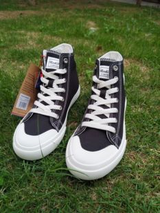 英国Rockfish男女高帮防泼水布面增高帆布鞋春夏秋饼干布鞋微瑕疵