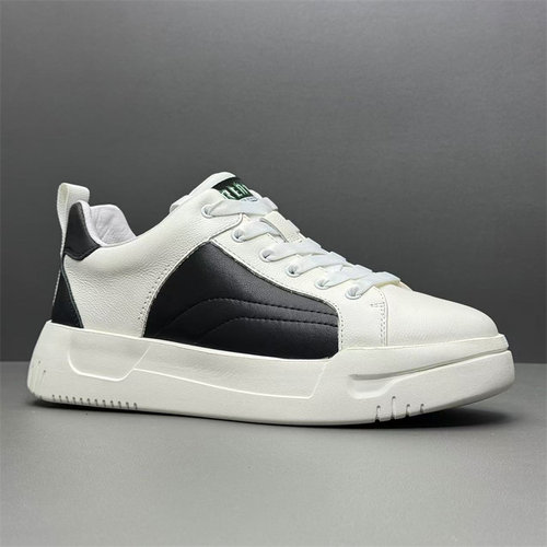 厚底增高男鞋头层牛皮