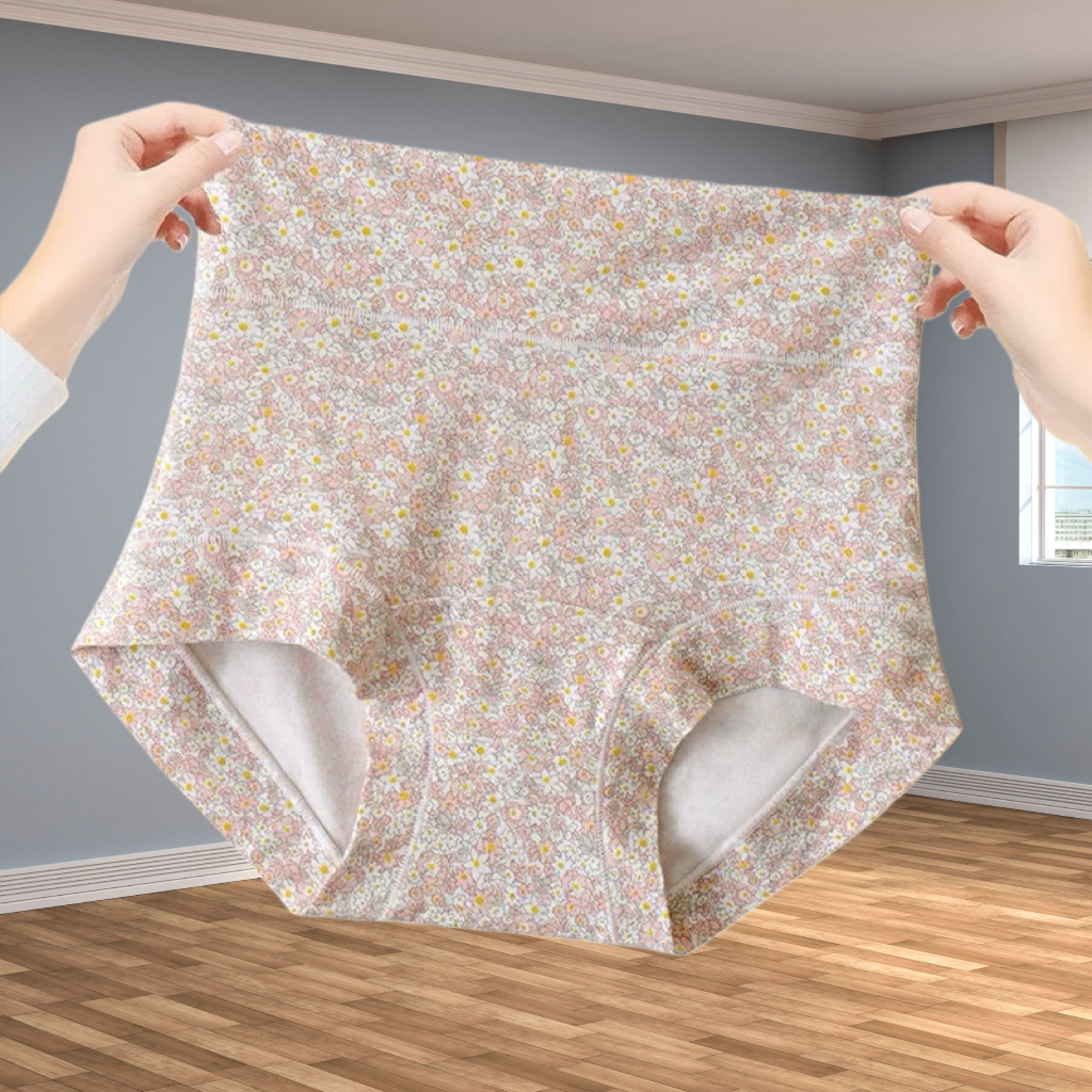 加长裆纯棉内裤女高腰大码碎花透气无痕全棉档妈妈三角短裤胖mm,女士内衣/男士内衣/家居服,女三角裤,淘宝优惠券,粉丝福利购,淘宝优惠卷