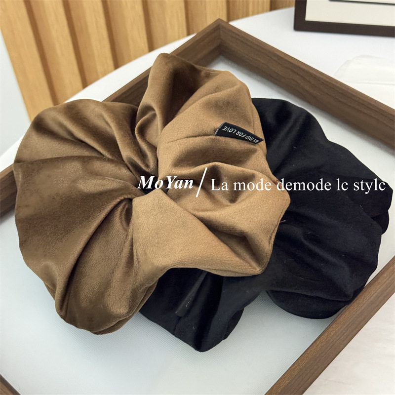 秋冬新款麂皮绒大肠发圈高级感马尾发绳软糯气质头绳复古时尚头花,饰品/流行首饰/时尚饰品新,发饰,淘宝优惠券,粉丝福利购,淘宝优惠卷