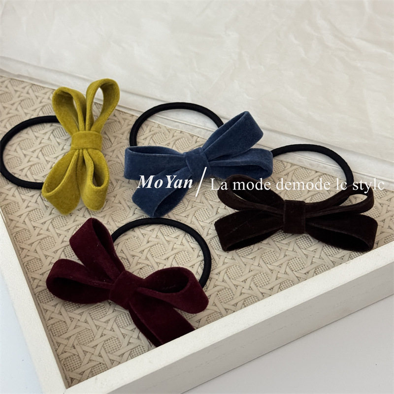 韩版丝绒蝴蝶结发绳新款网红扎头绳气质百搭发圈女后脑勺皮套皮筋,饰品/流行首饰/时尚饰品新,发饰,淘宝优惠券,粉丝福利购,淘宝优惠卷
