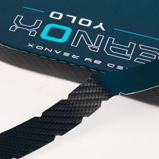 一包三条Pickleball拍碳布纹耐磨防撞防磕匹克球球拍拍框保护贴