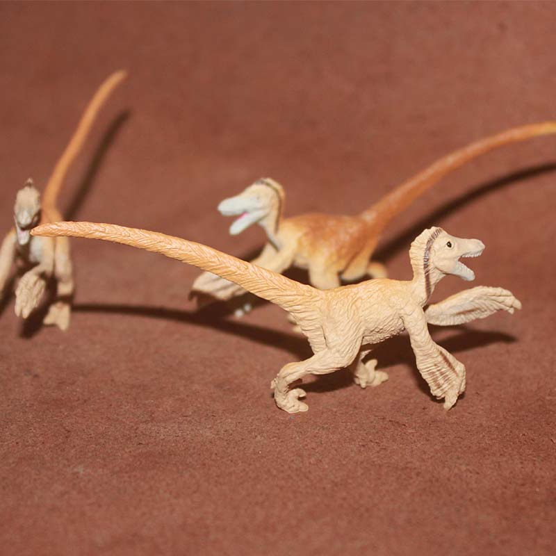 仿真动物模型塑料玩具摆件伶盗龙