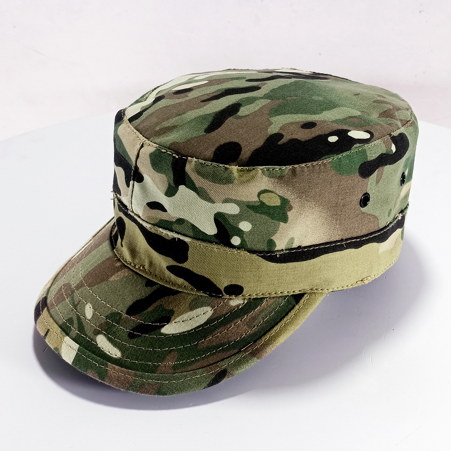 军迷户外迷彩战术小兵帽鸭舌帽男