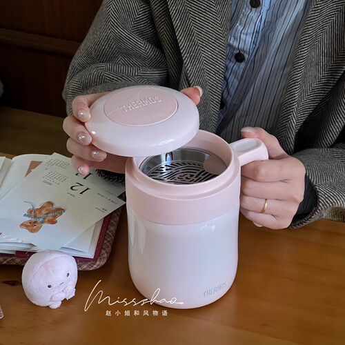 膳魔师316L茶水分离保温泡茶杯