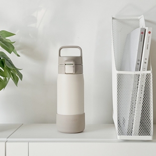 tiger虎牌保温杯户外便携不锈钢运动保冷水杯500ml可手提MED A050