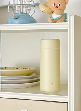 新款日本象印304不锈钢保温杯正品男女时尚简约便携小水杯AA360ml