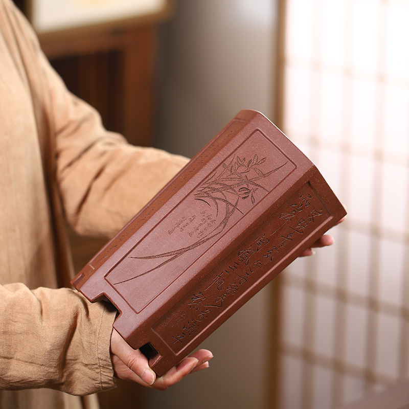 高端名家悬崖植物签筒桌面古典