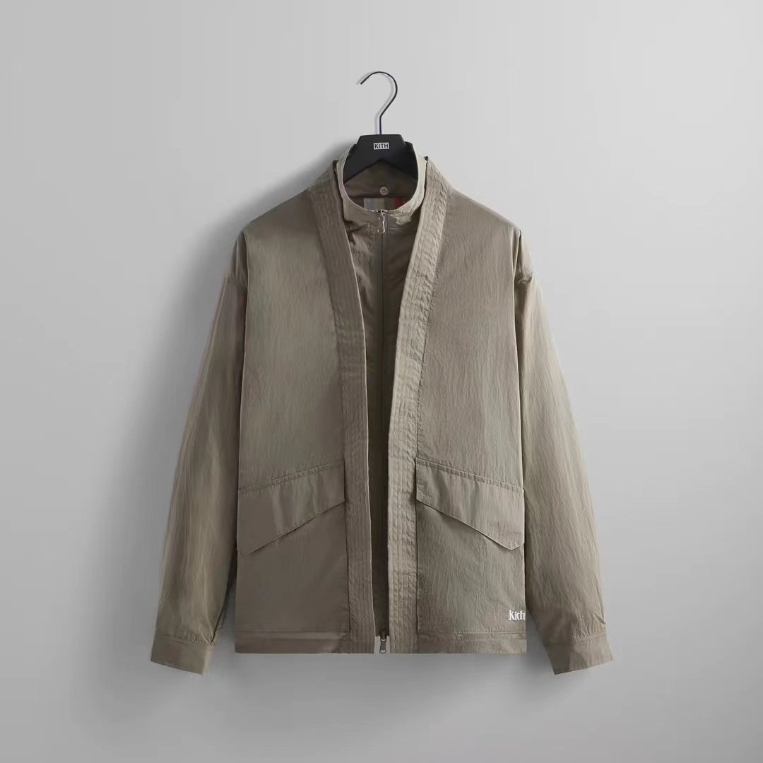 KITH Nylon Fulton Kimono Track Jacket 2023SS 道袍夹克