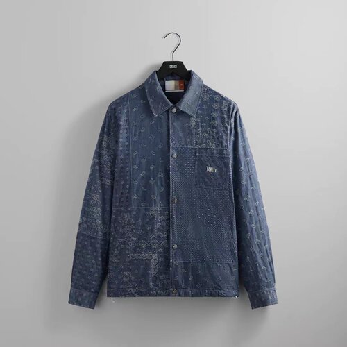 KITH Japanese Patchwork Jacquard Coaches Jacket