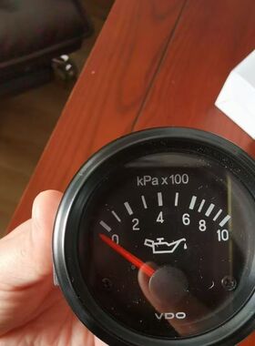 徐工吊车配件进口VDO机油表压力表25K50K20B20G