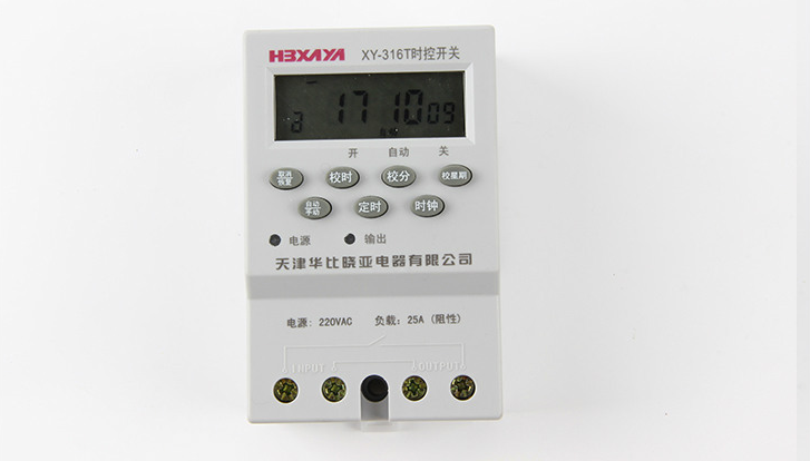 天津华比晓亚 路灯自动时控开关 xy-kg316t电子时间定时器 带变压