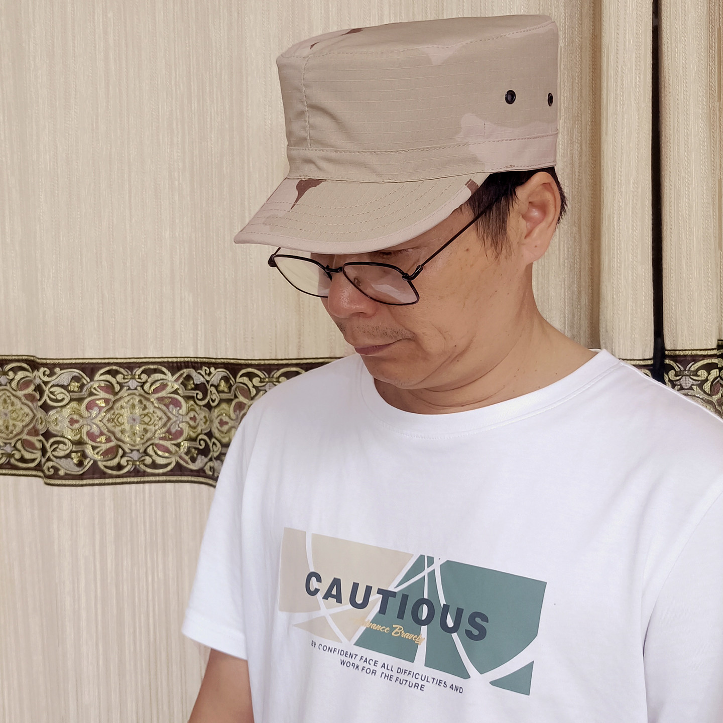 军迷三沙迷彩平顶帽男士秋冬季战术防风棒球帽大头围可调节鸭舌帽