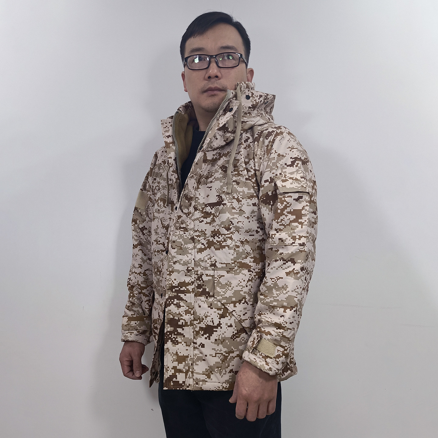 北部熊军迷战术冲锋衣风衣外套男