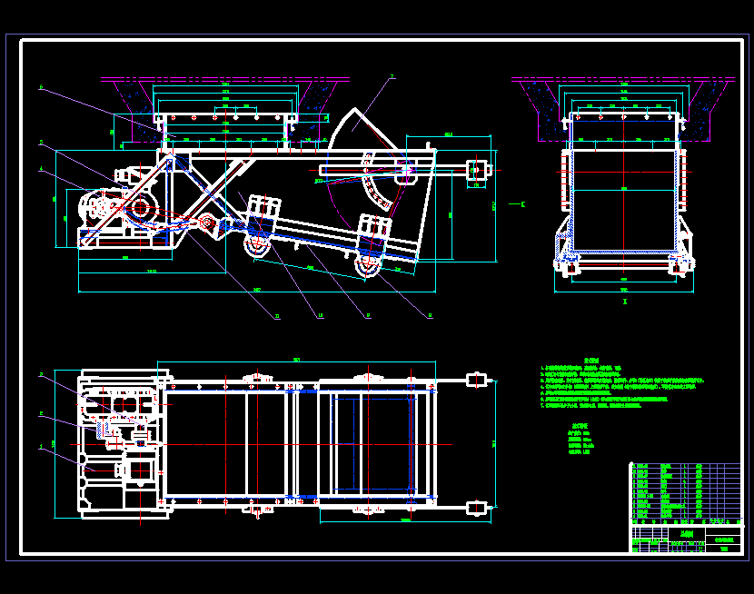 单曲柄往复式给煤机设计含12张CAD图