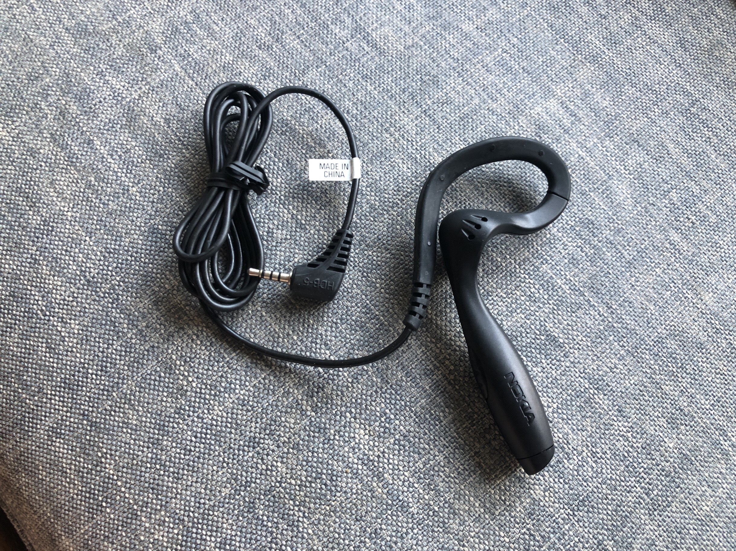 诺基亚挂耳式耳机 HDB-5 原装正品耳机