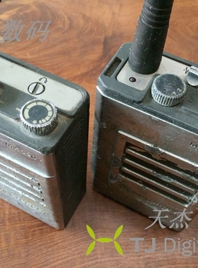 摩托罗拉古董 对讲机MX320  金属外壳 岁月留声