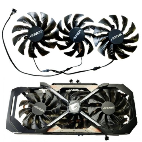 技嘉AORUS10701080Ti显卡风扇