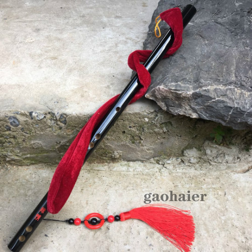 乐器周边鬼笛一节黑色道具苦竹