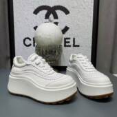 超软 超轻 超舒适 跟高8.5CM 巴西进口斗牛士皮小白鞋 25401