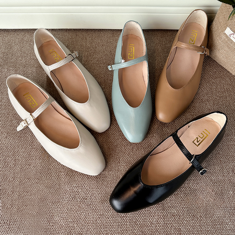 林印象文艺复古凤单鞋