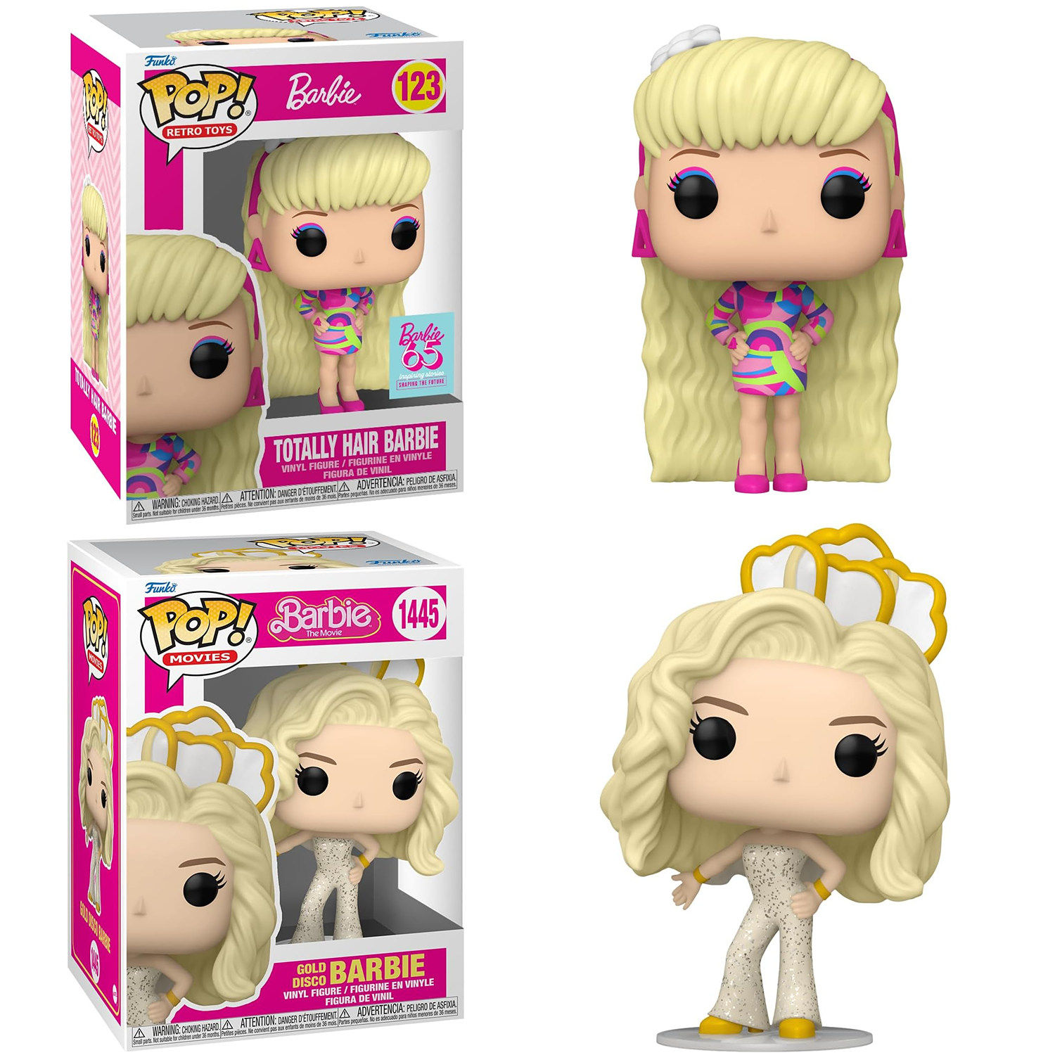 FUNKO芭比POP公主电影手办摆件