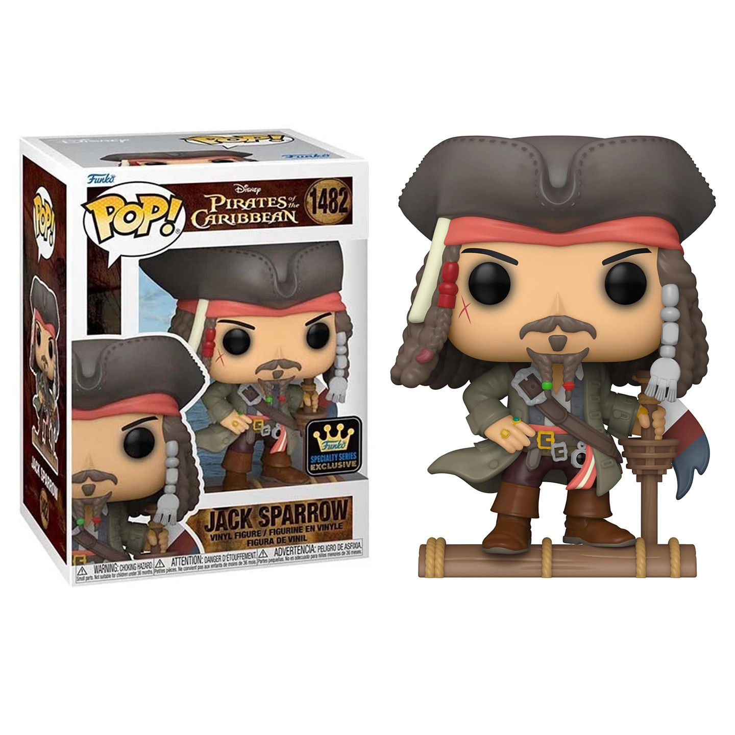 Funko加勒比海盗杰克斯帕罗手办