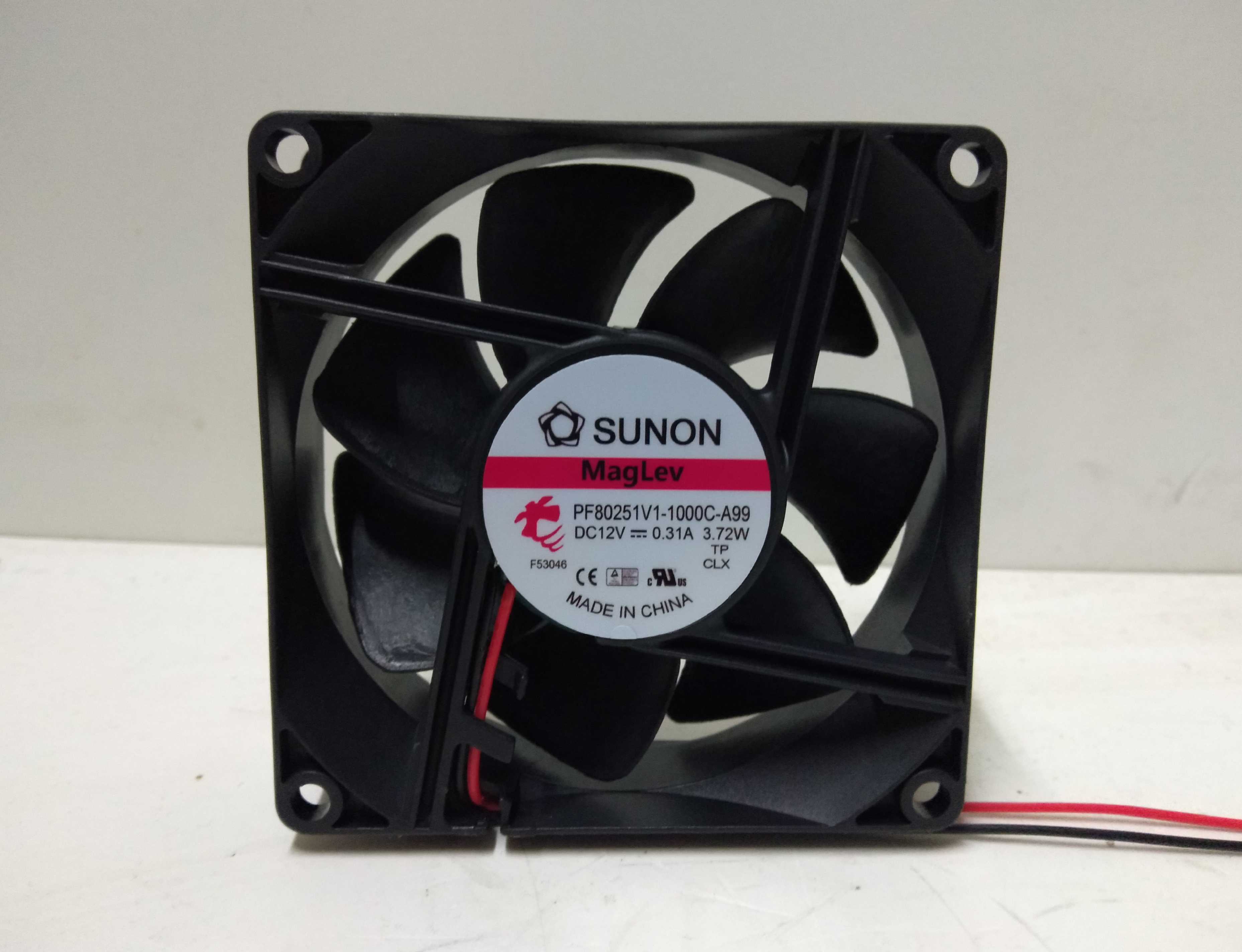 【SUNON正品散热风扇】PF80251V3-000C-A99 80*80*25 12V 2.7W