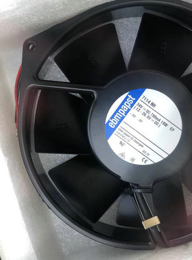 【EBM全新正品散热风扇】7114NH  172*38  19W 24V 0.79A
