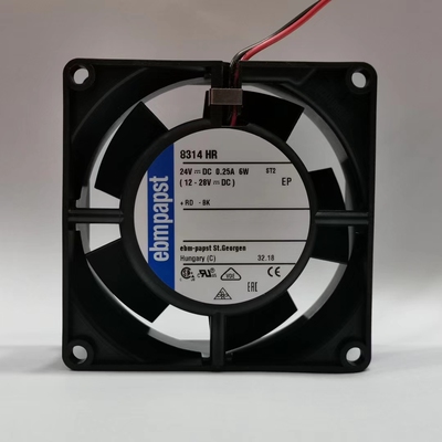 【EBM全新正品散热风扇】8314HR 8032 24V 6W 变频器散热风机